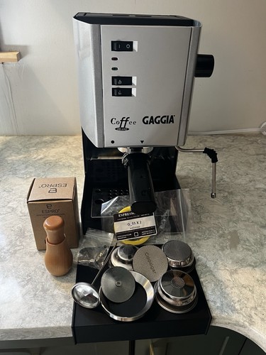 Gaggia coffee deluxe espresso - coffee,